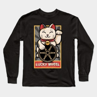 Lucky Wheel - PAPAYA STREETART Long Sleeve T-Shirt